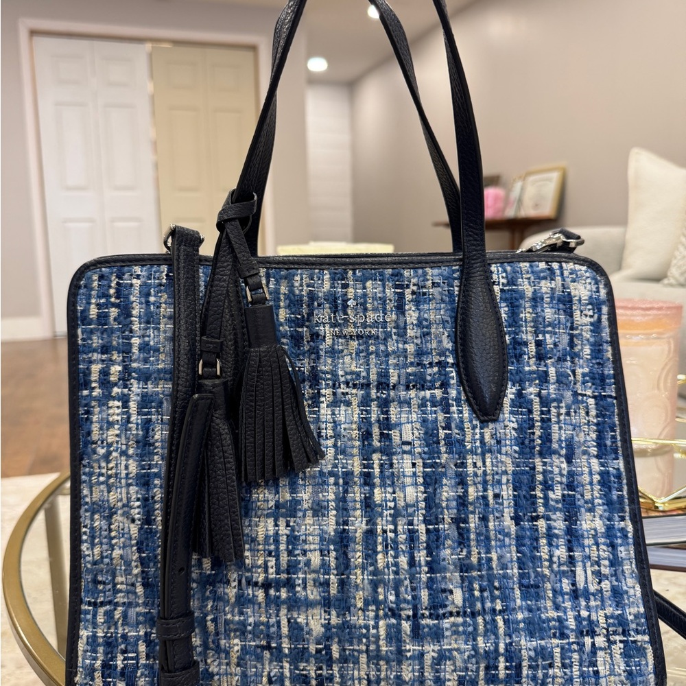Kate Spade Blue and Black Women's Bag